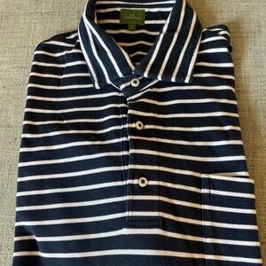 Sid Mashburn Polo size large ink & white